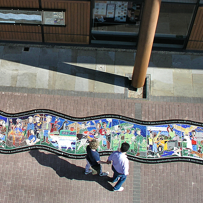 The Newbury Mosaic The Newbury Mosaic
