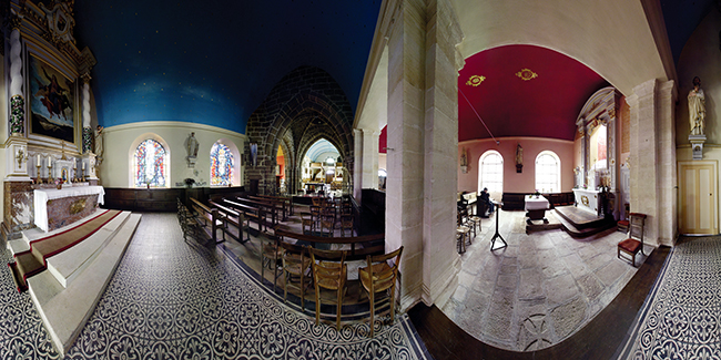 Church at Ranes, France